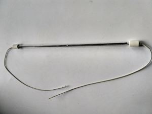 Grzejnik z termometrem na podczerwień z włókna węglowego